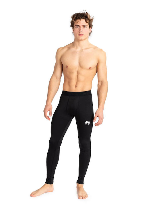 Venum Contender Long Men Martial Arts Leggings Black