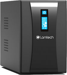 Lamtech UPS 2000VA cu 2 Prize