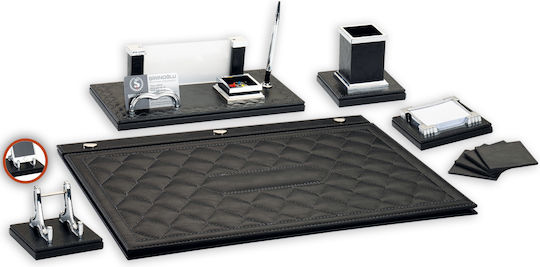Desk Set with Soumen and Notebook 6pcs