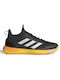 Adidas Adizero Ubersonic 4.1 Ανδρικά Παπούτσια Τένις για Σκληρά Γήπεδα Aurora Black / Zero Metalic / Spark