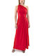 Moutaki Maxi Dress Red