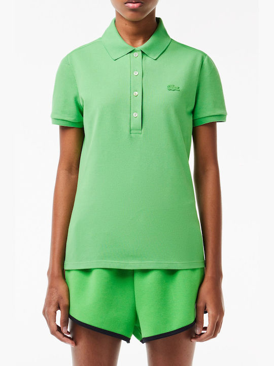 Lacoste Femeie Polo Bluză Verde