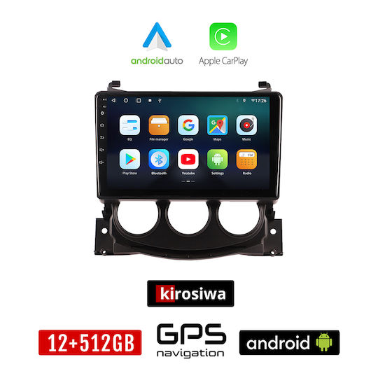 Kirosiwa Ηχοσύστημα Αυτοκινήτου για Nissan 370Z 2009-2012 (Bluetooth/USB/AUX/WiFi/GPS/Apple-Carplay/Android-Auto) με Οθόνη Αφής 9"