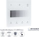 GloboStar Skydance Wireless RF With Remote Control Wall Mounted Dimmer 73150