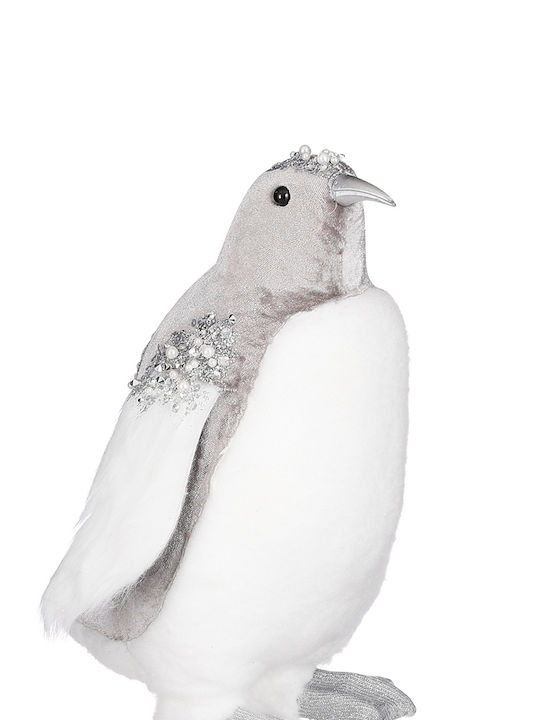 MSA Christmas Plush Figure Penguin Silver Height 30cm