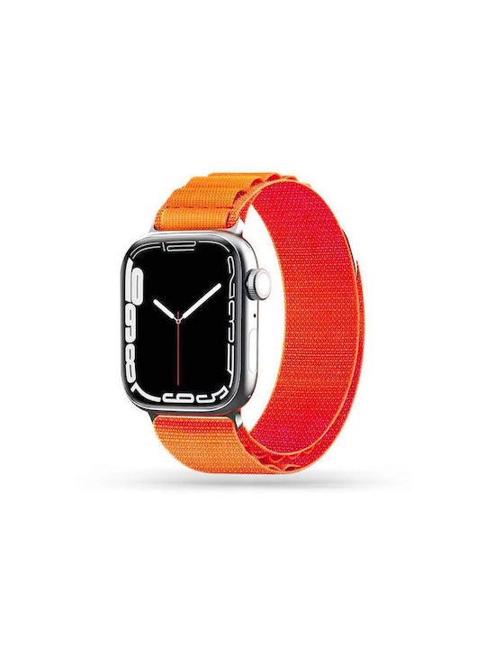 Tech-Protect Armband Stoff Orange (Apple Watch 42/44/45mm)