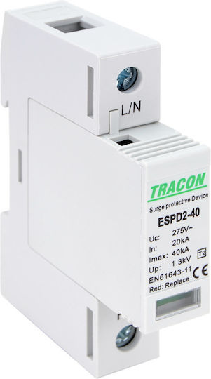 Tracon Electric Panou de protecție împotriva fulgerelor Tipul T2 Monopol