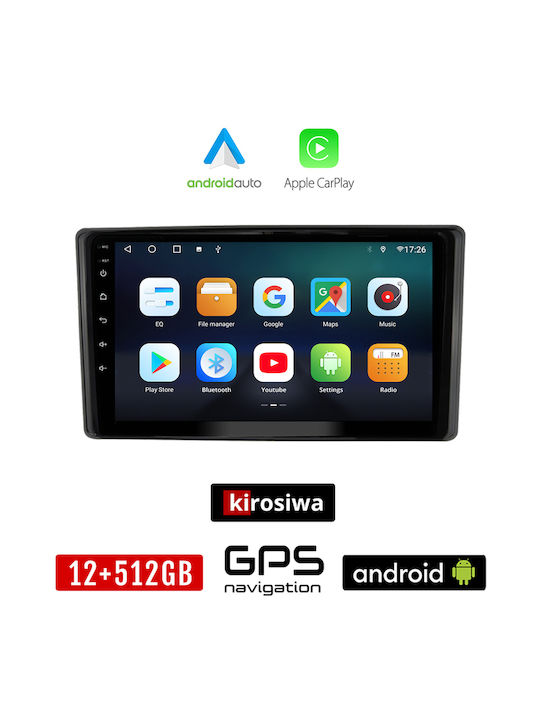 Kirosiwa Car Audio System for Toyota Raize 2020+ (Bluetooth/USB/WiFi/GPS/Apple-Carplay/Android-Auto) with Touch Screen 10"