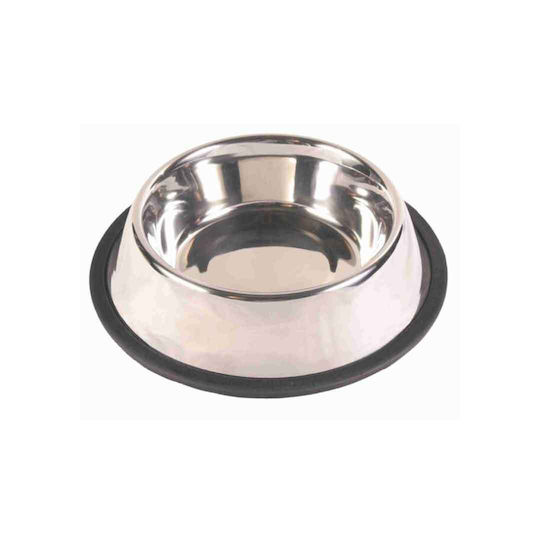 Trixie Stainless Steel Food and Water Bowl for Dog and Cat 700ml 21cm