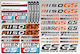 Decorative Stickers Orange