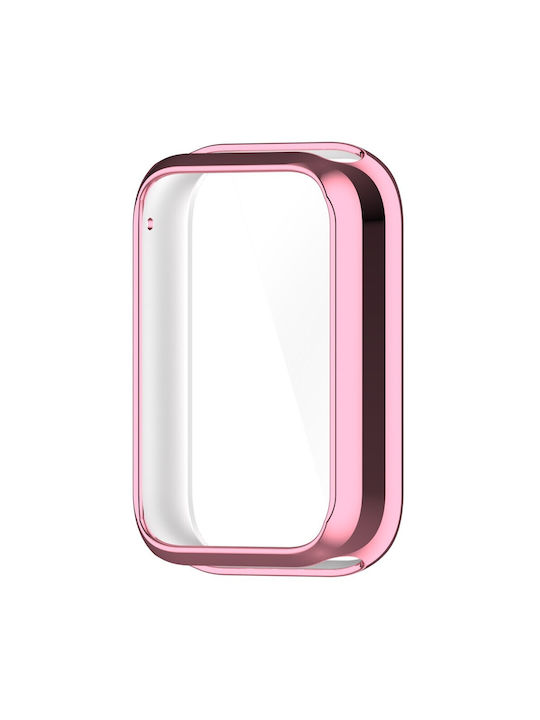 Silicone Case in Pink color for Xiaomi Redmi Watch 3 Lite / Watch 3 Active
