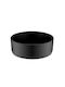Espiel Tria Melamine Salad Bowl Black 24x24x9cm