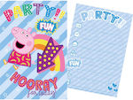 Javoli Invitation Peppa Pig 1pcs