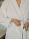 Down Town Home Bathrobe White