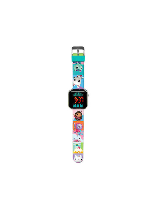 Kids Licensing Kinder Digitaluhr mit Kautschuk/Plastik Armband Mehrfarbig GD00019