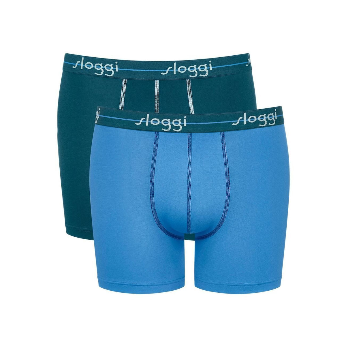 Sloggi Start Short Men's Boxers Petrol-blue 2Pack 10206948-V017