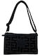 Midneto Erofili Braun Schwarz Chenille Labyrinth Tasche