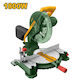 Jadever Kapp- und Gehrungssäge Elektrisch 1800W Scheibendurchmesser 255mm