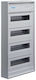 Hager Hager Electrical Fuse Box Wall Mounted with Fuses 4 Rows 12 Elements