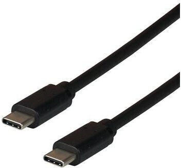 EFB Leewello USB Typ-C Kabel USB-C Männlich - USB-C Schwarzes 2m