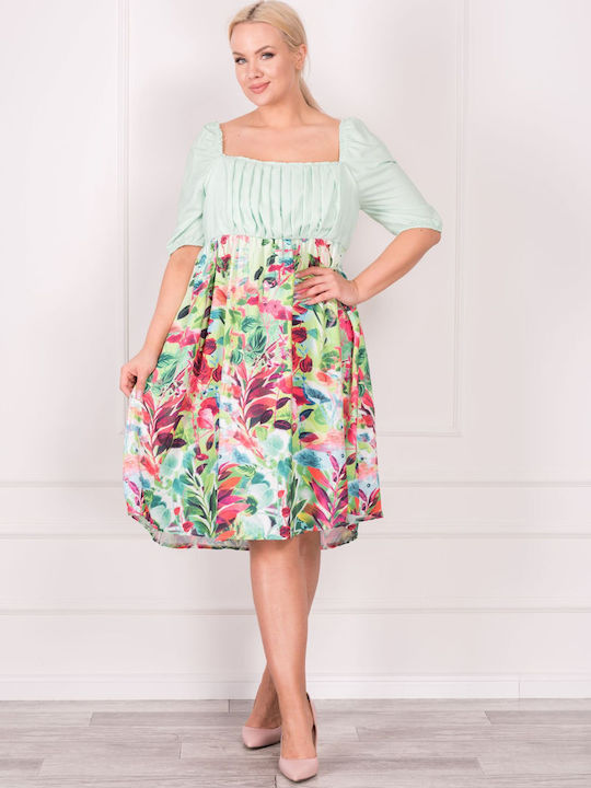 Remix Dress light green