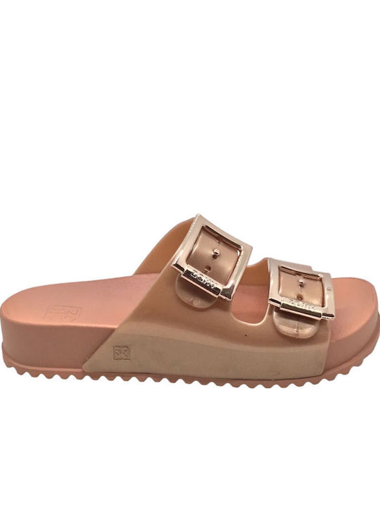 Zaxy Anatomic Synthetic Leather Women's Sandals Pink