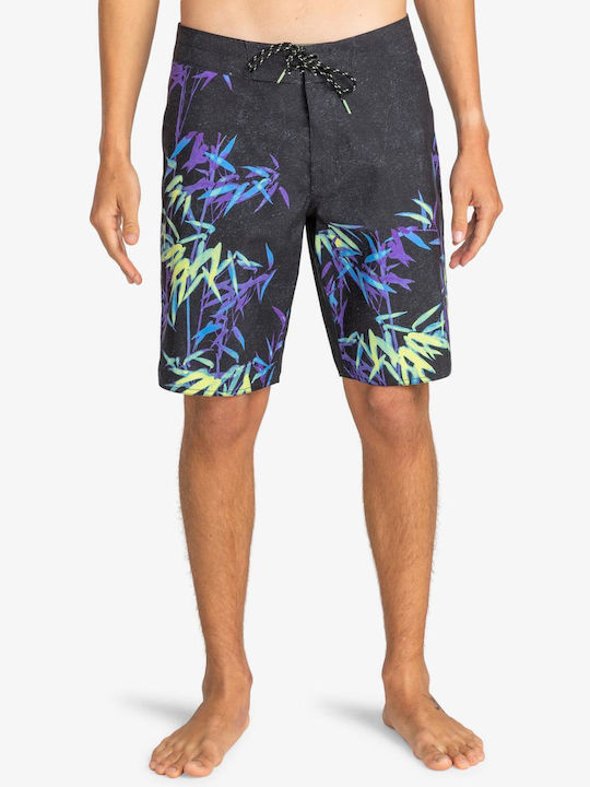 Billabong Men's Swimwear Shorts Black with Patterns