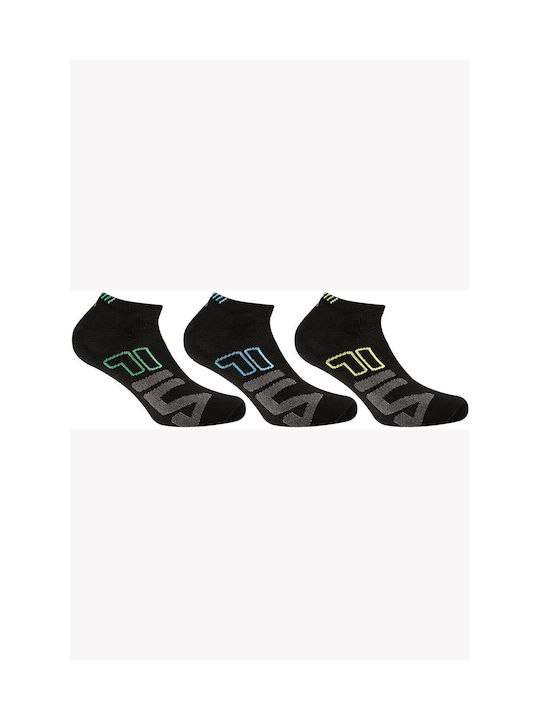 Fila Athletic Socks Black 3 Pairs