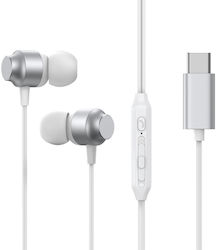 Joyroom JR-EC06 In-Ear Freisprecheinrichtung Kopfhörer mit Stecker USB-C