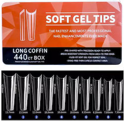 Soft Gel Neutral False Nail Tip 440pcs T02115506