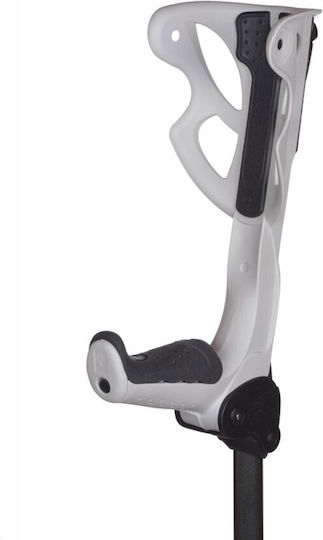 Fdi Open Type Elbow Crutch Shock Absorption "ergodynamic" White