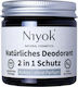 Cremă deodorant fără parfum cu nucă de cocos Niyok