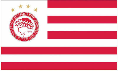 Steagul Olympiacos Poliester Lungime 52cm