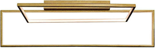 Luma Πλαφονιέρα Οροφής 70εκ. Oxidized Gold με Ενσωματωμένο LED