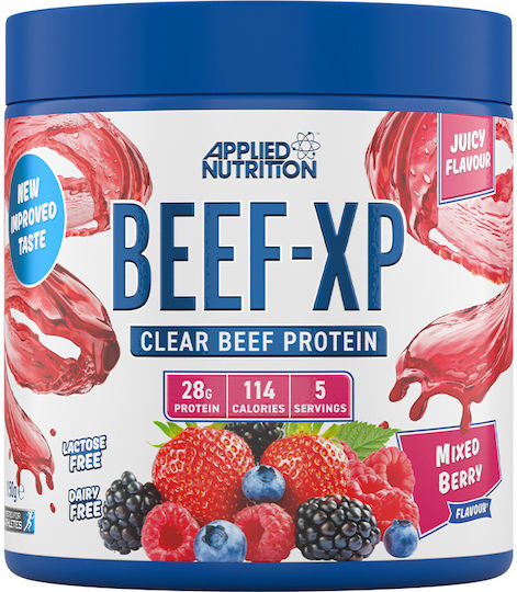 Applied Nutrition Beef-XP Χωρίς Λακτόζη με Γεύση Mixed Berries 150gr