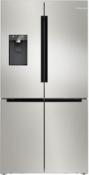 Bosch Side-by-Side Refrigerator 574lt NoFrost H183xW90.5xD73.1cm Inox