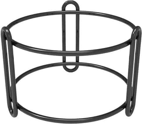 Squillo Μεταλλικό Buffet Riser Στοιβαζόμενο Φ17x10h Μαύρο Ματ