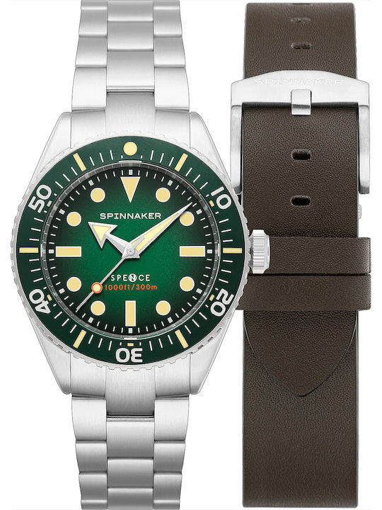 Spinnaker Spence Ανδρικό Ρολόι 40mm Μπαταρίας μ...