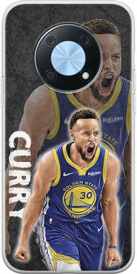 Nba Stars - Stephen Curry Back Cover Silicone Multicolour (Huawei Nova Y90)