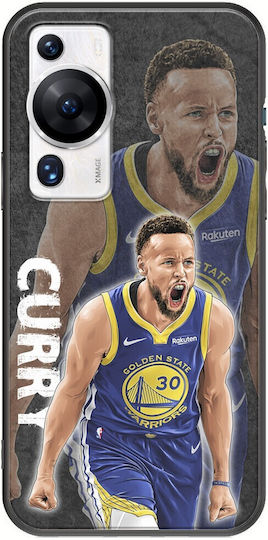 Nba Stars - Stephen Curry Задна корица Силикон Многоцветен (Huawei P60 Pro)