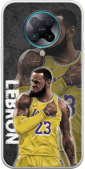 Nba Stars - Lebron James Задна корица Силикон Многоцветен (Poco F2 Pro)