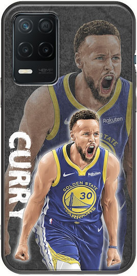 Nba Stars - Stephen Curry Back Cover Silicone Multicolour (Realme 8 5G)