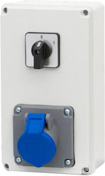 Tripolar Plug de alimentare de comutare 25A