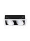 Kanlux Single Spot with Socket AR111 in Black Color
