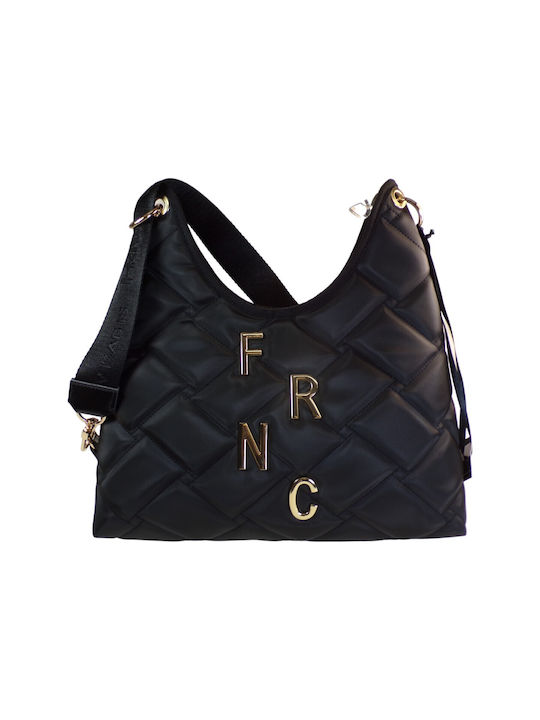 FRNC Damen Tasche Schulter Schwarz