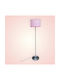Oxygen Dusty Pink Φωτιστικό Δαπέδου Υ155xΜ1.55εκ. με Ντουί για Λαμπτήρα E27 Ροζ