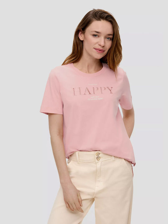 S.Oliver Women's T-shirt Pink
