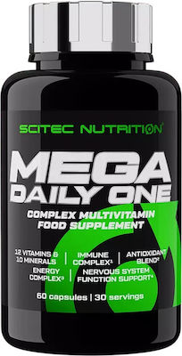 Scitec Nutrition Mega Daily One Plus Βιταμίνη 60 κάψουλες