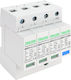 Tracon Electric Protecție Împotriva Descărcărilor Electrice La Panoul De Control Tip T1 / T2 Tetrapolară Curent Maxim De Descărcare 50kA