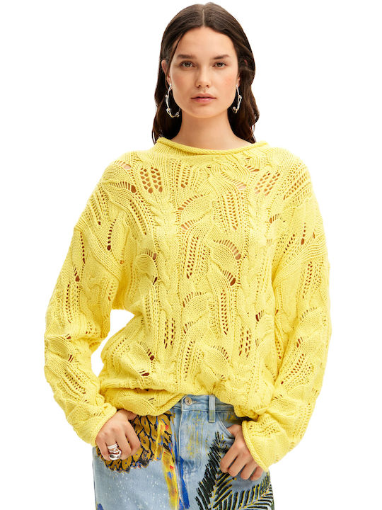 Desigual Women's Sweater Yellow
